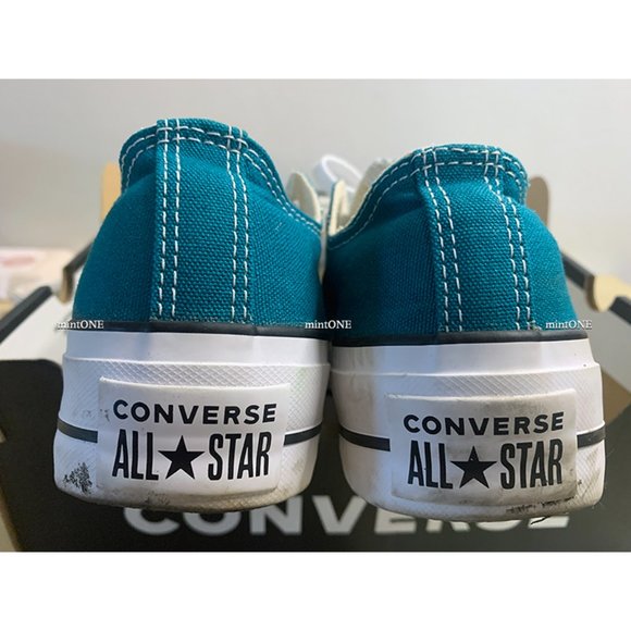 CONVERSE Chuck Taylor All Star Low Top Sneaker Bright Spruce size 6 - Picture 5 of 9